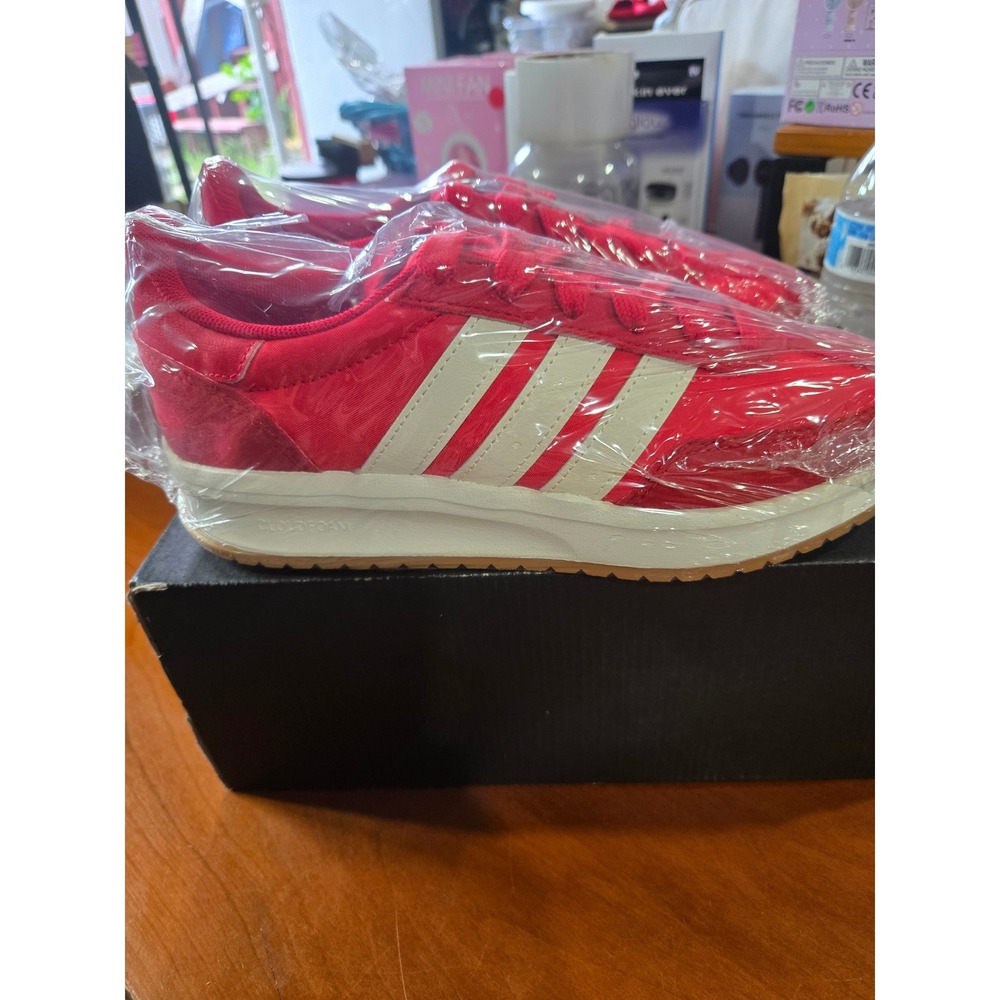 Adidas Run 70s 2.0 J Red White Sneakers JR8429 Size 5 Kids Youth